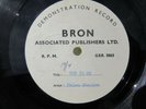 Woe Is Me Helen Shapiro Acetate Demo 45 Record 1963 Bron  Excellent+ Ex BBC
