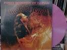 Motorhead First Bomber In Japan Live 82 Thin Lizzy Violet Lp Mint.