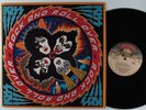 KISS Rock And Roll Over CASABLANCA LP VG+ with stickers #