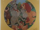 LADY AND THE TRAMP OST Various Artists DISNEYLAND 3103 LP picture disc SEALED #