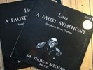 ASD 317/18 Liszt a Faust Symphony / Beecham / RPO W/G 2 LP set