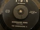 Garage Fuzz/Funk 45 - Dimensions 4 - Strings Of Love/Boogaloo King - T-D-4 Rare