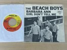 Beach Boys Original 1965 Barbara Ann Capitol Records Picture Sleeve VG+ w/45