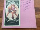 Barbara Streisand Signed Main Event Album