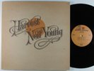 NEIL YOUNG Harvest REPRISE LP VG+ textured gatefold with lyric poster #