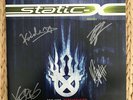 Static-X Project: Regeneration Autographed Blue/Black marble vinyl