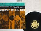 SONNY ROLLINS PLAYS FOR BIRD PRESTIGE SMJX-10140 Japan CAP OBI VINYL LP
