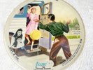 VINTAGE PICTURE DISC 78 RPM RECORD. JUDY & JEN. FLAT RIVER MISSOURI. VOGUE R744