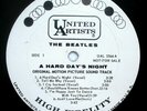 THE BEATLES A Hard Days Night LP MONO WHITE LABEL PROMO & stock copy UA  #9400