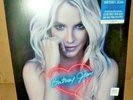 Britney Spears LP record Britney Jean clear blue hot pink splatter colored vinyl