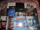 CROSBY STILLS NASH 10 VINYL LPs & 2 12