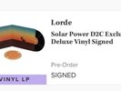 Signed Solar Power 2xLP with 7” Picture Disc now Sold Out