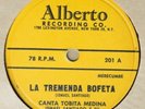 three vintage latin Puerto Rican 78rpm records - Tobita Medina, Polito Rey +++