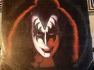 Kiss Gene Simmons Solo album LP with poster and order slip.