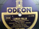 78 tours Odéon Esther LEKAIN 