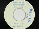 Reggae Inst. 45 - Val Bennet - Tons Of Gold - Harry J. Jamaica blank - VG+ mp3