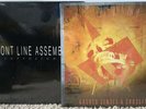 Front Line Assembly Corrosion and Gashed Senses & Crossfire vinyl albums