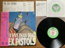 THE SEX PISTOLS - BETTER LIVE THAN DEAD - TOP JAPAN LP +7