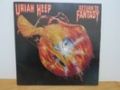 URIAH HEEP RETURN TO FANTASY SIGNED AUTOGRAPHED BY THE BAND LP RARE