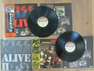 KISS- ALIVE II 2xLP ORIGINAL 1978 JAPAN VINYL RECORD VIP 9529-30 w/OBI  RARE