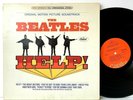 The Beatles Help Soundtrack [Vintage] Capitol Orange Label LP Vinyl Record Album
