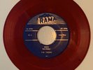 THE CROWS GEE I LOVE YOU SO ON RED AND BLACK VINYL ON RAMA DOO WOP