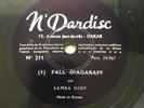 RARE N'DARDISC N° 211 - SAMBA DIOP - Fall diagaraff - SENEGAL 78 RPM - 1950's.