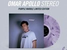 Omar Apollo Stereo Purple Marble Limited Edition Vinyl Record