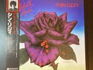 THIN LIZZY Black Rose 1986 LP JAPAN OBI Rainbow PHIL LYNOTT Budgie UFO Rare