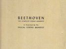 PASCAL STREICHQUARTETT PARIS-11-LP-BOX-BEETHOVEN COMPLETE STRING-MMS-USA-1962