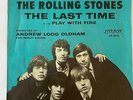 ROLLING STONES Pic Sleeve (Sleeve Only) The Last Time/Play With Fire London 9741