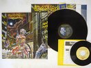 IRON MAIDEN SOMEWHERE IN TIME EMI S33 1003 Japan PROMO STEREO MONO POSTER 2xLP+7