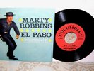 MARTY ROBBINS El Paso/Running Gun 45 Original Columbia w/Picture Sleeve BEAUTY