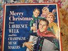 READERS DIGEST Merry Christmas from Lawrence Welk 4 LP RECORD SET 1970  Like New