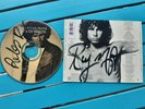 the DOORS autograph RAY MANZAREK signed ROBBY KRIEGER live concert PARIS 2012