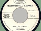 DERBYS (w/ Donnie Elbert) Night After Night / Just Leave Me Alone 45rpm Mercury