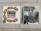 2 x 12” coloured  Vinyl von DEPECHE MODE: People Are People + Master And Servant