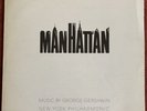 MANHATTAN SOUNDTRACK VINYL LP - WOODY ALLEN - 1979 - GEORGE GERSHWIN CBS