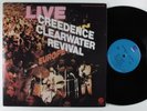 CREEDENCE CLEARWATER REVIVAL Live In Europe FANTASY 2XLP VG++ gatefold ^
