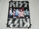 KISS Polystar Promo Poster Japan Genuine Unfold GENE SIMMONS PAUL ACE ERIC CARR