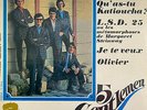 RARE PSYCH BEAT GARAGE 7 INCH 5 GENTLEMEN QU'AS TU KATIOUCHA OG FR RIVIERA LSD