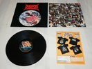Nuclear Assault : Handle With Care,UK 1st Press Vinyl LP + OIS + Merch Card 1989