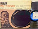 STANLEY TURRENTINE Hustlin' 1965 BLUE NOTE OG STEREO LP RVG Ear 61st St BURRELL