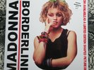 Madonna Borderline Stickered Picture Disc sleeve and Promo Flat