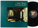 Nick Drake - Five Leaves Left LP - Antilles VG+