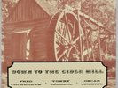 DOWN TO CIDER MILL: Fred Cockerham, Tommy Jarrell, Oscar Jenkins Bluegrass LP