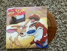 Ren and Stimpy Little Eediot   45 Orange Vinyl