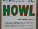 Allen Ginsberg reads HOWL and other poems 1959 Fantasy 7006 Red Vinyl w/ Insert