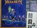 MEGADETH - Rust in Peace [ 1991 Korea Orig. 1st Vinyl ] VG+ w/Insert No Barcode
