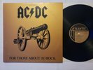 AC/DC - For Those About To Rock - EX/VG++ 1981 Hard Blues Atlantic SD-11111 EMB